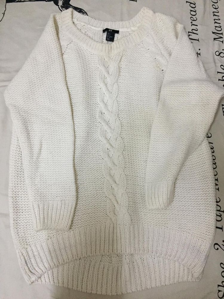 Pull grosse maille 