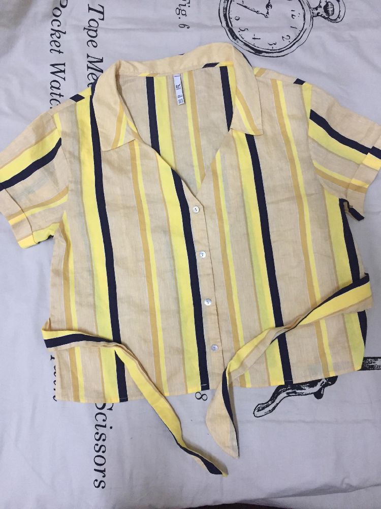 Chemise Zara , tissu kima el 9amraya  couleur tendance 