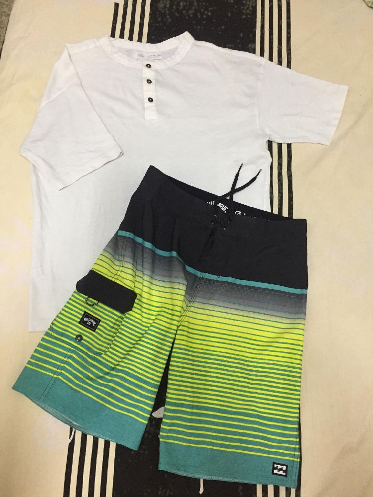 Pull Zara 100% coton  + short autre marque 