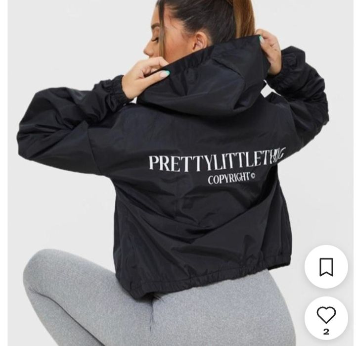 Black and white jacket , imperméable 