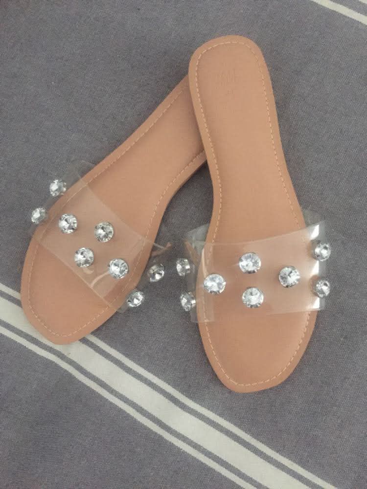 Mules h&m  transparent 