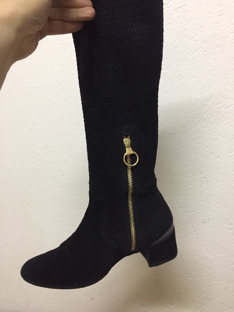 Bottes chaussettes, demi talon,  mirte7