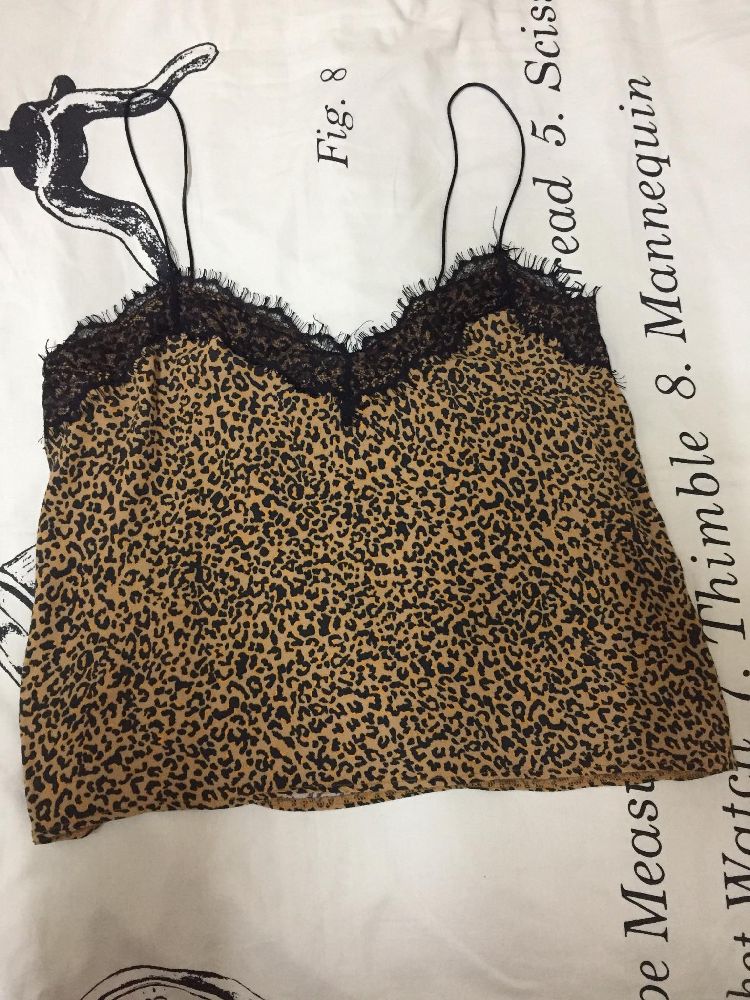 Top  léopard Bershka 