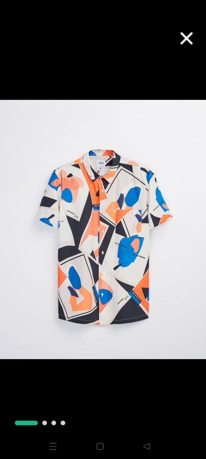 Zara relaxed fit, porté juste 2 fois, 100% coton