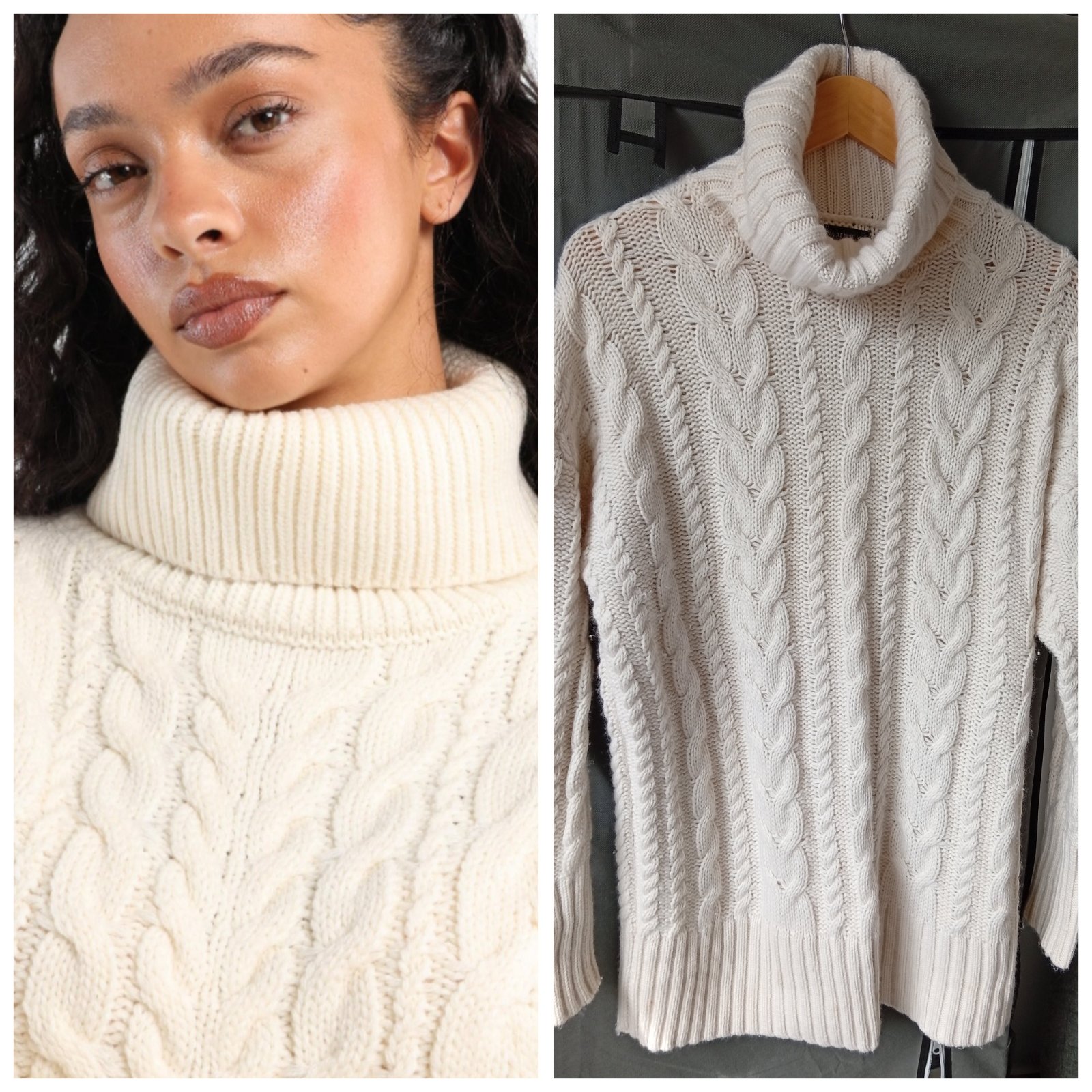 Pull tressé neuf