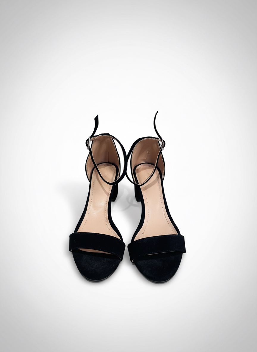 Sandales à talons noire Jioggi - Élegantes et intemporelles 