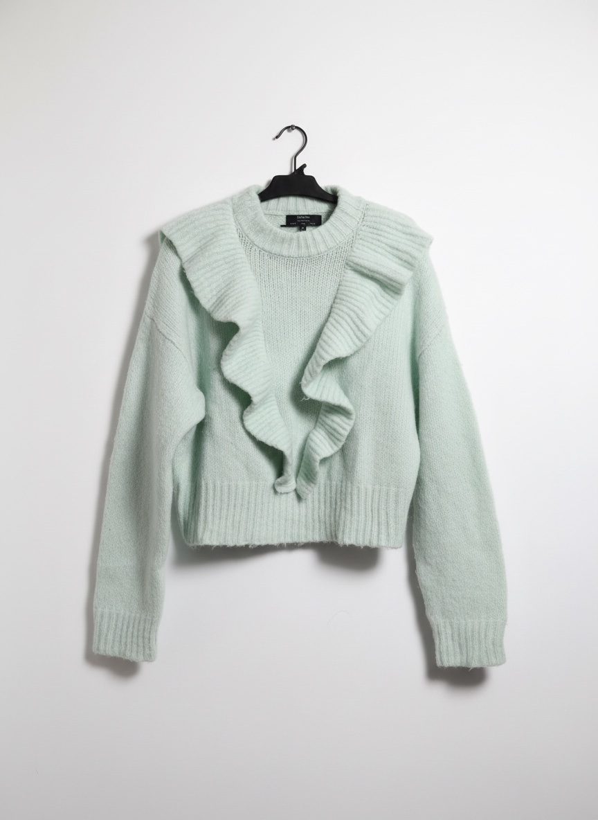 Pull doudou à volants - Bershka
