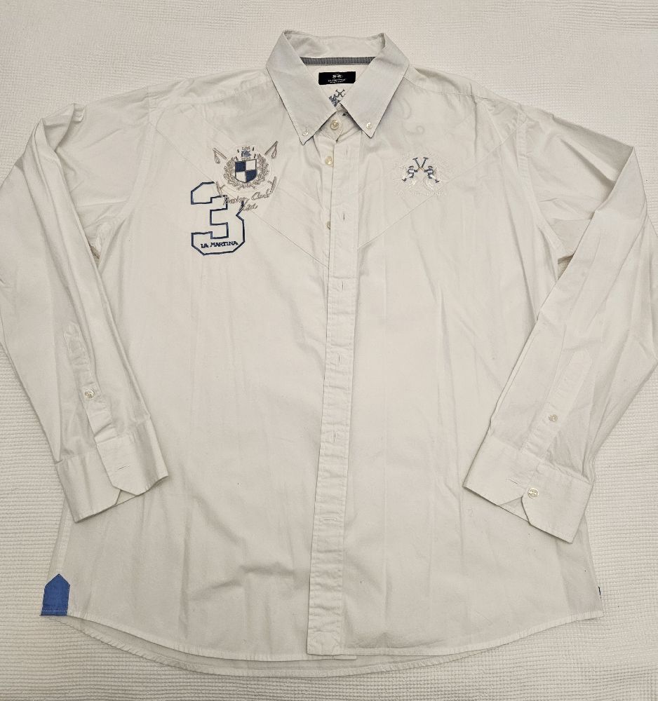 Chemise blanche la martina authentique 