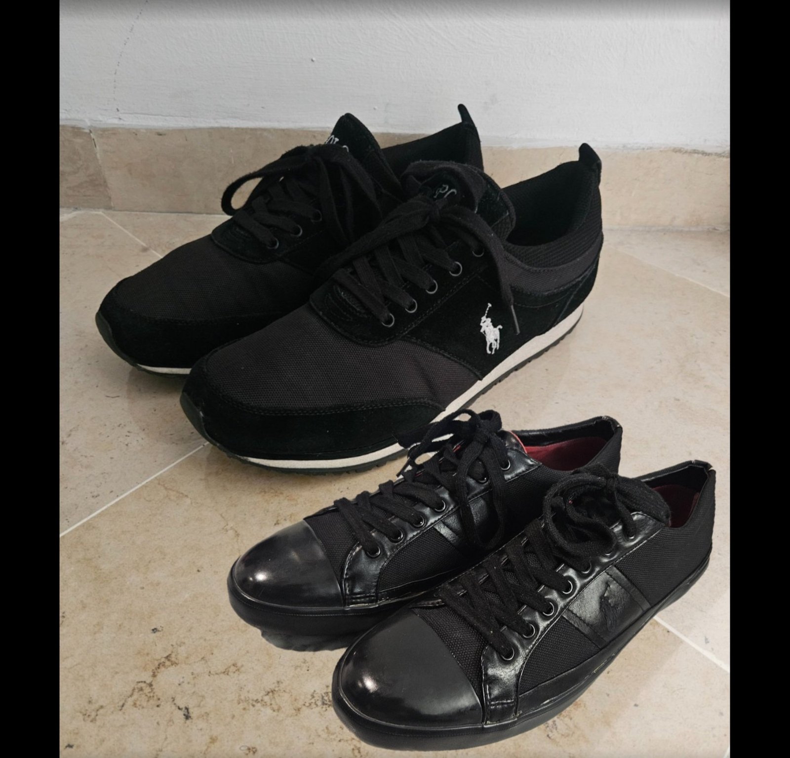 Lot de deux chassures polo ralph lauren 