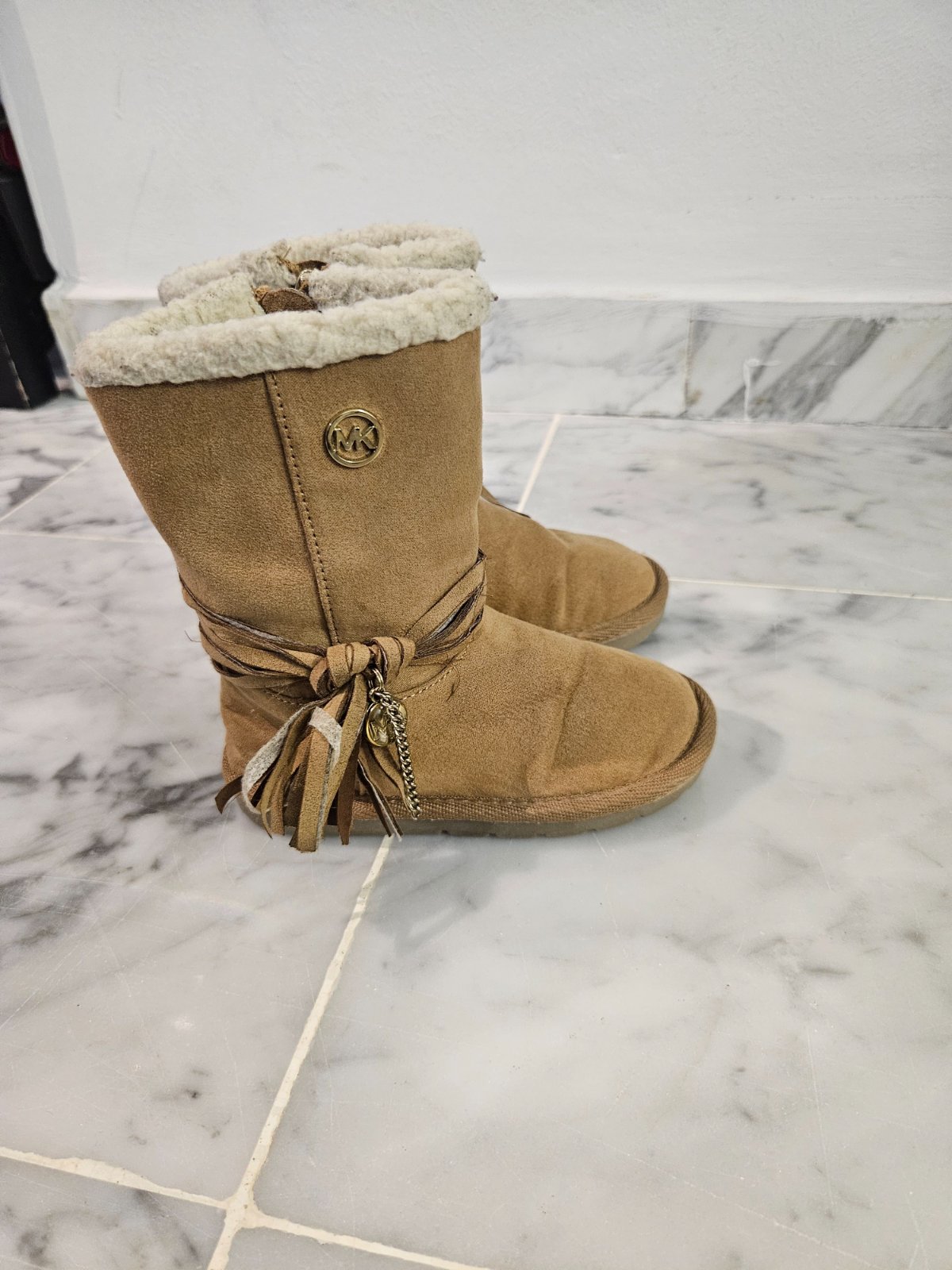 Des Bottes daim Michael kors
