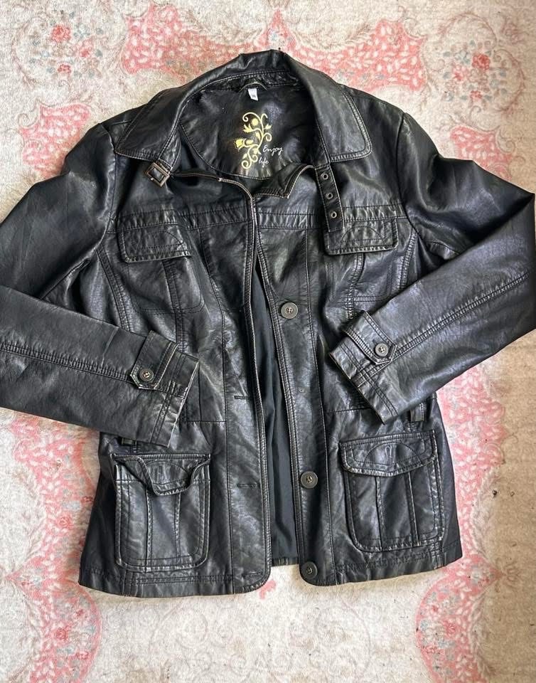 Veste cuir 