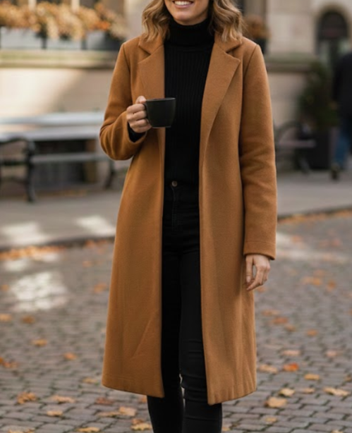 Manteau marron