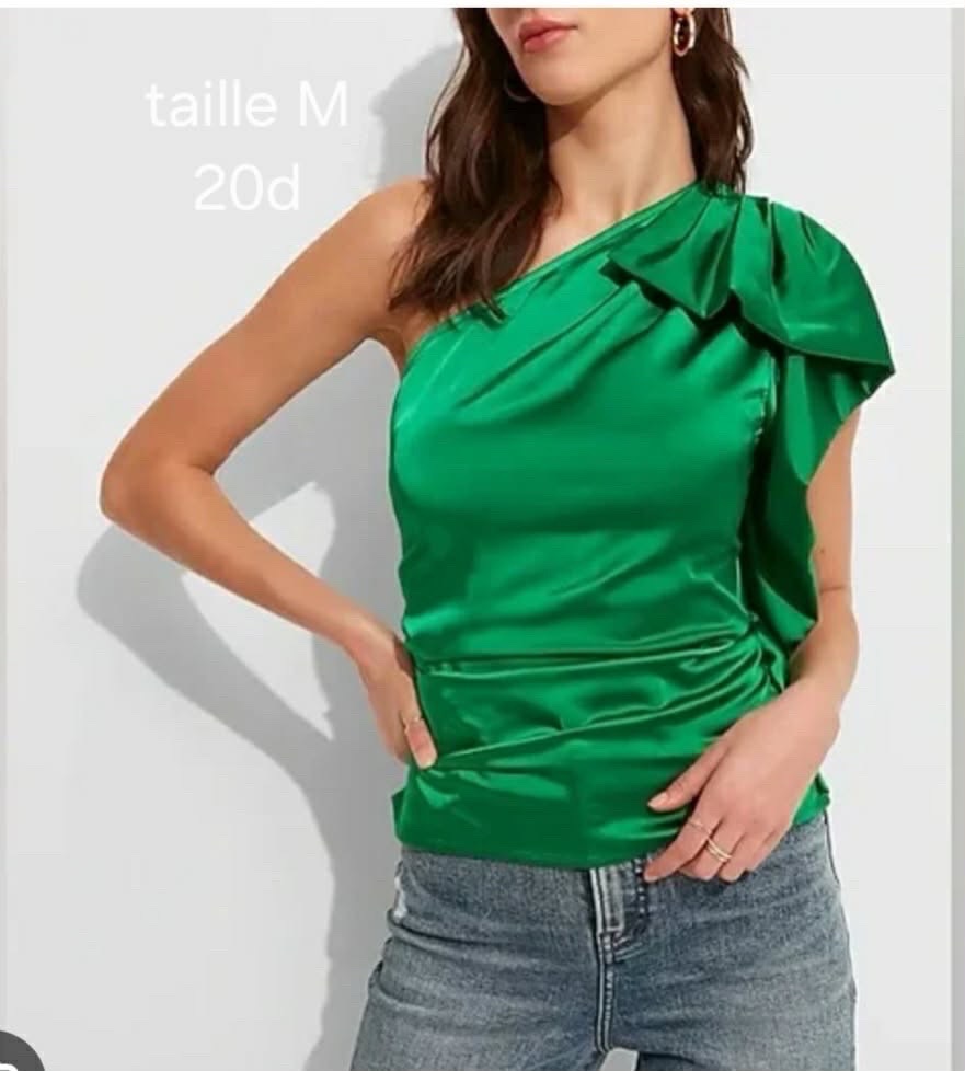 Top satinée