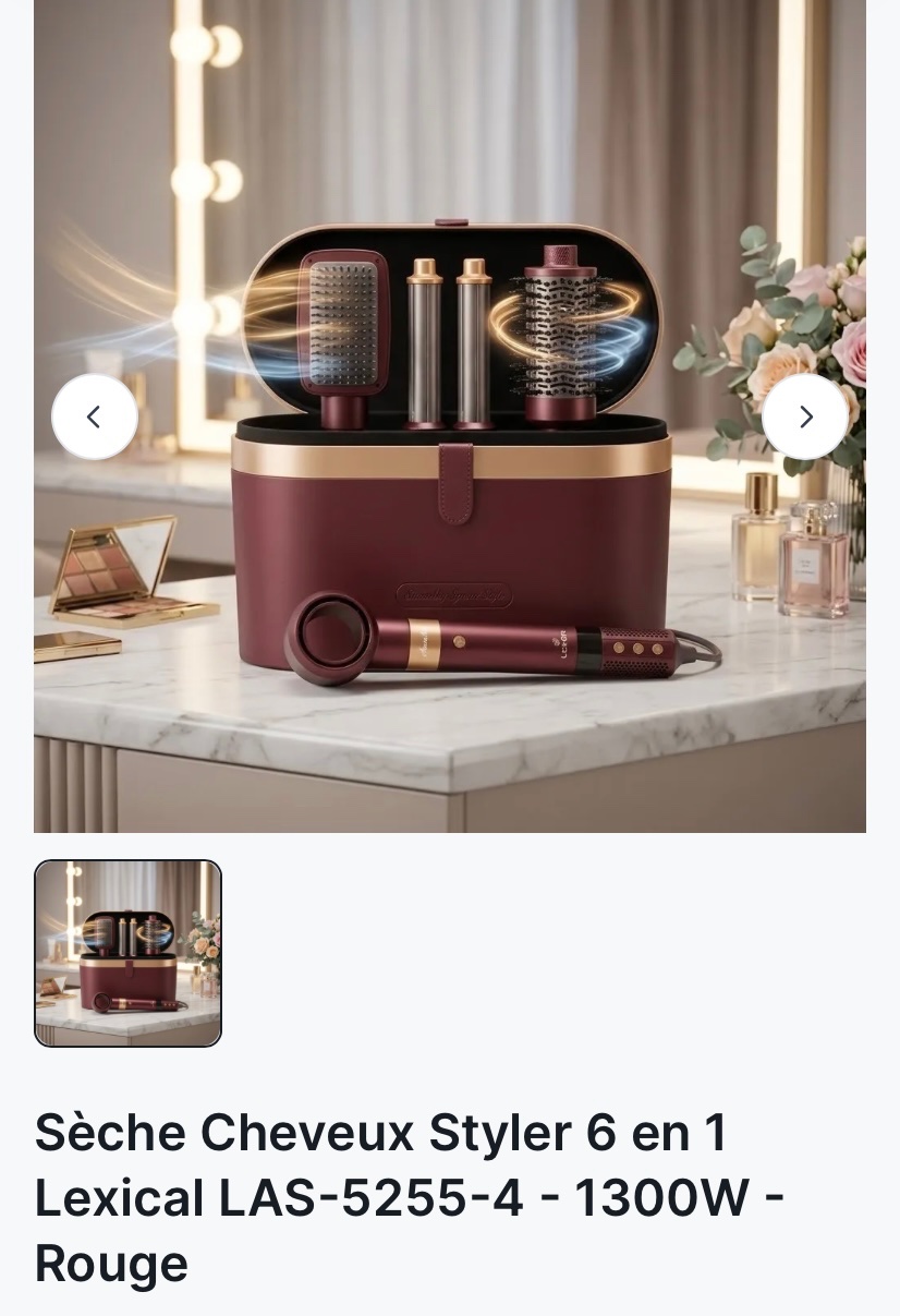 Sèche Cheveux Styler 6 en 1 Lexical