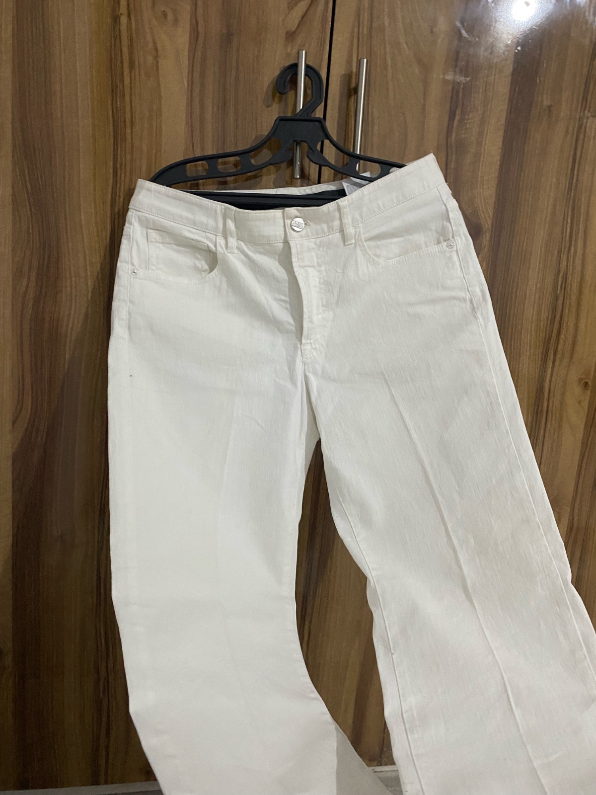 Pantalon blanc femme 