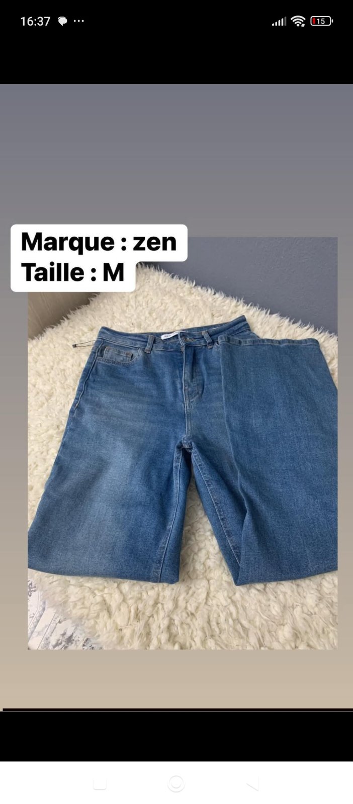 Pantalon comme neuf 
