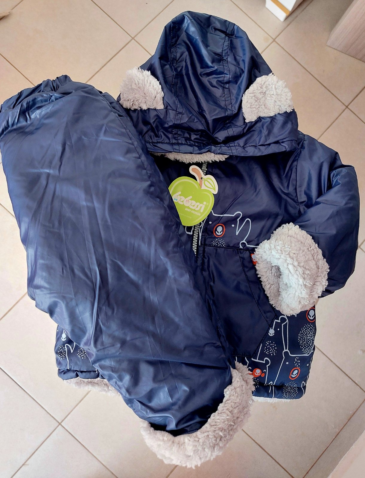 Set bleu marine