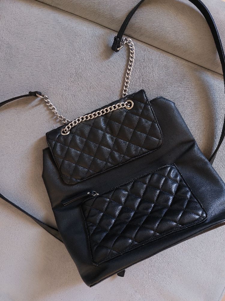 Stradivarius MINI - Sac à dos - black/noir