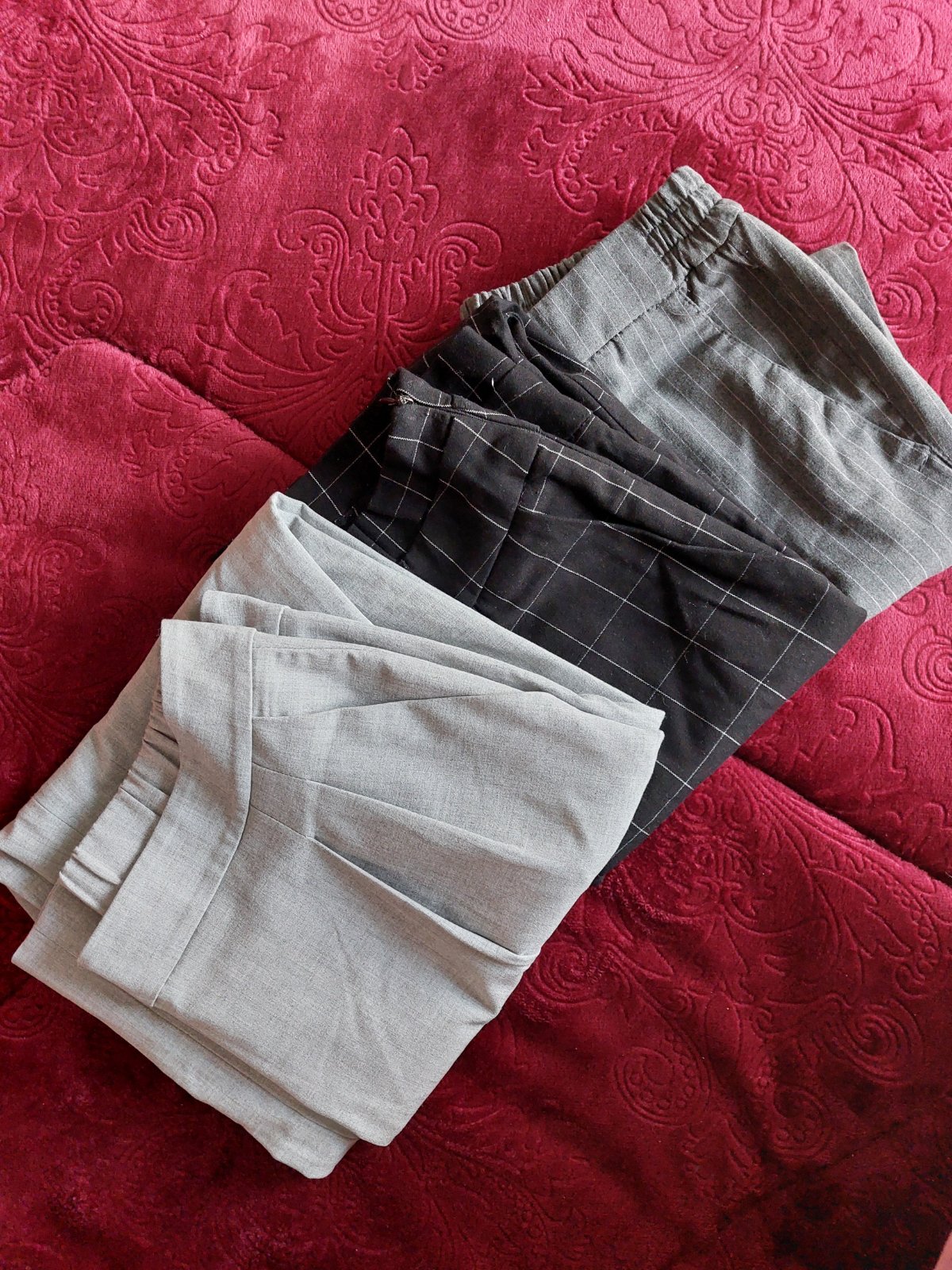 Pack 3 pantalons