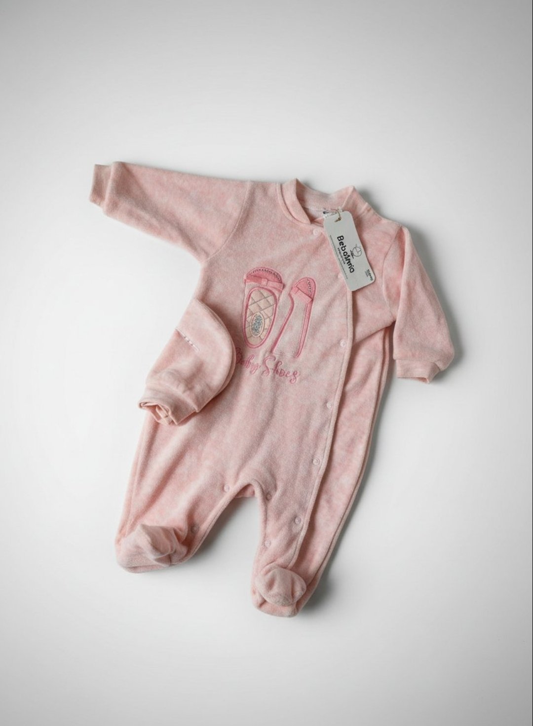 Grenouillère rose bb