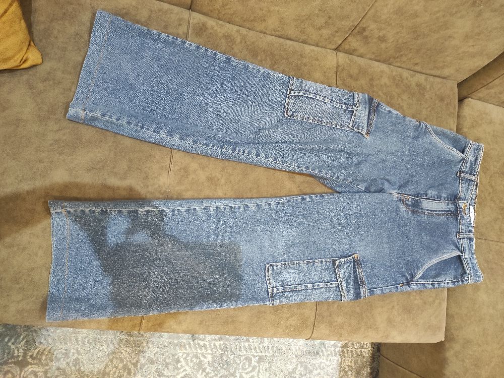 Pantalon cargo large 