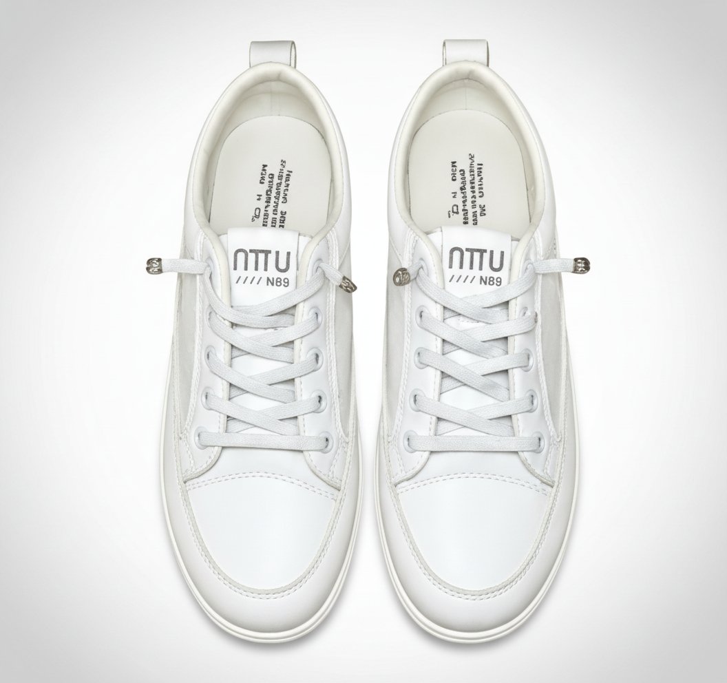 👟 Baskets blanches – Importées | Comme neuves