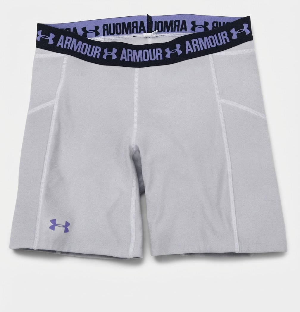 Short de compression Under Armour HeatGear– Gris| Sport & Fitness