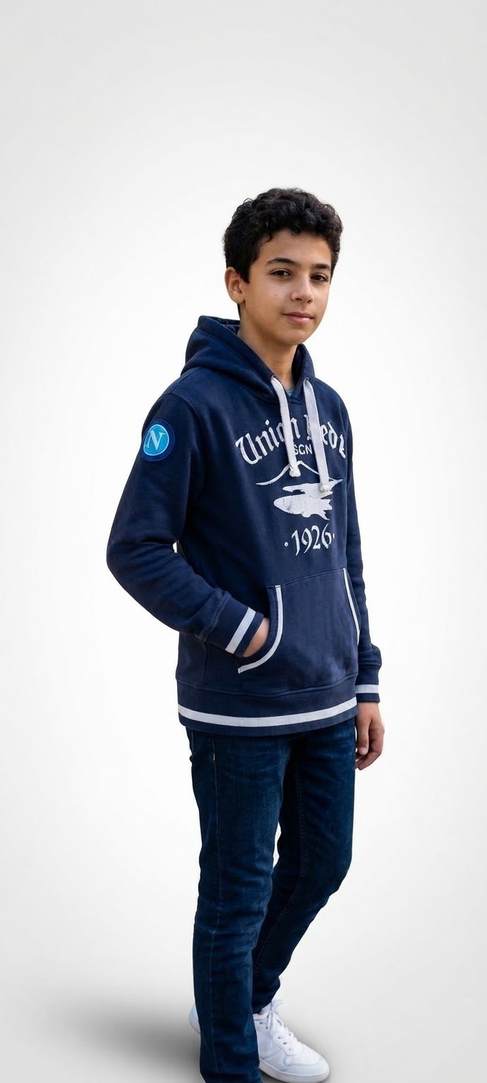 Veste bleu Kappa Napoli taille S tres bon etat