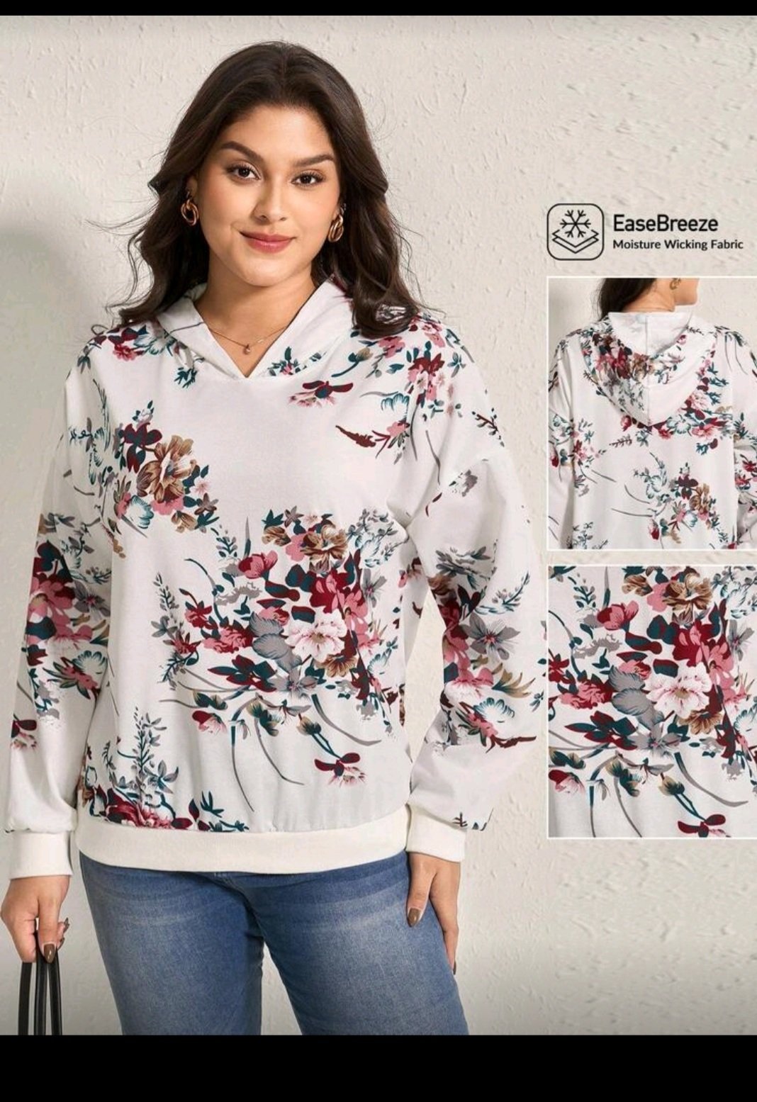 Sweatshirt hooded Shein taille 3XL w tlabes 2XL etat 10/10 sans defauts