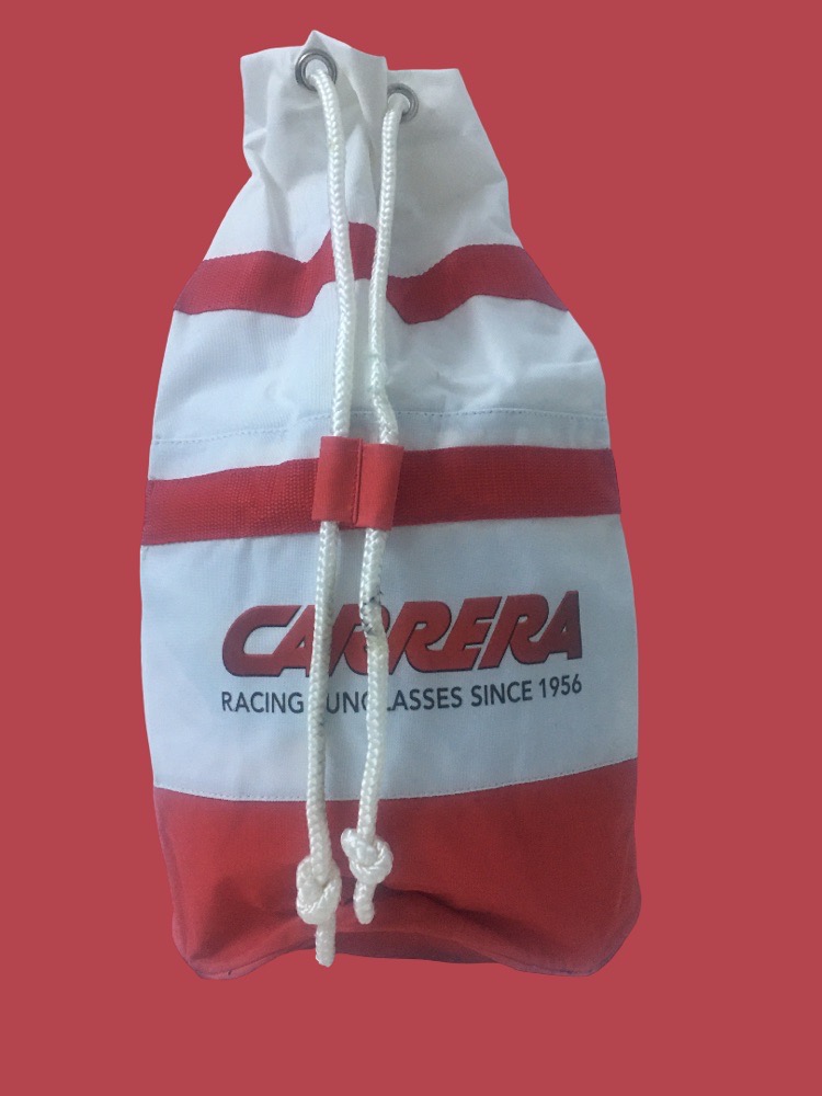 Sac à dos avec cordon de serrage.