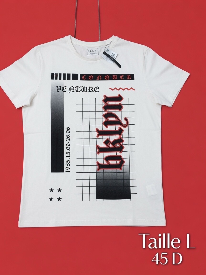 T shirt pour homme taille L neuf avec étiquette