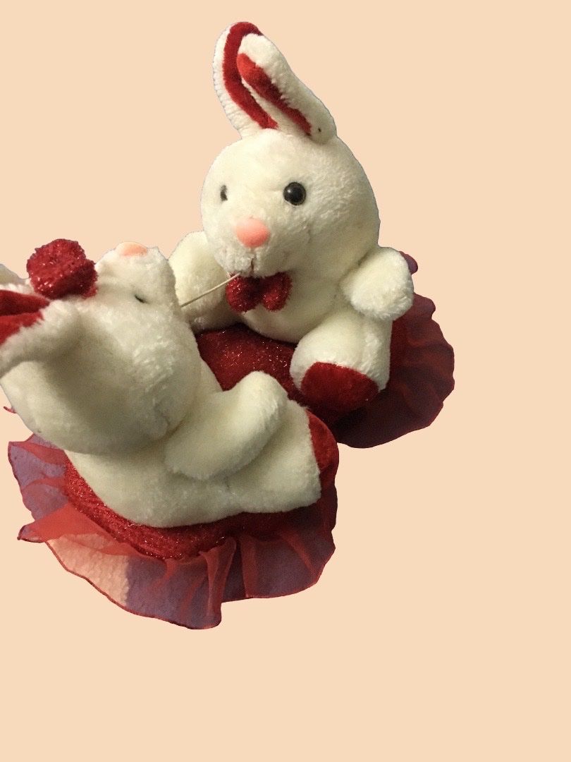 Peluche deux lapinsp