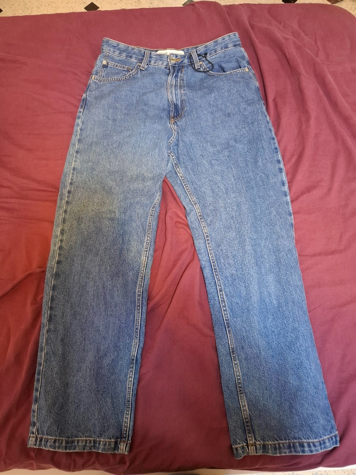 Jeans bleu bershka