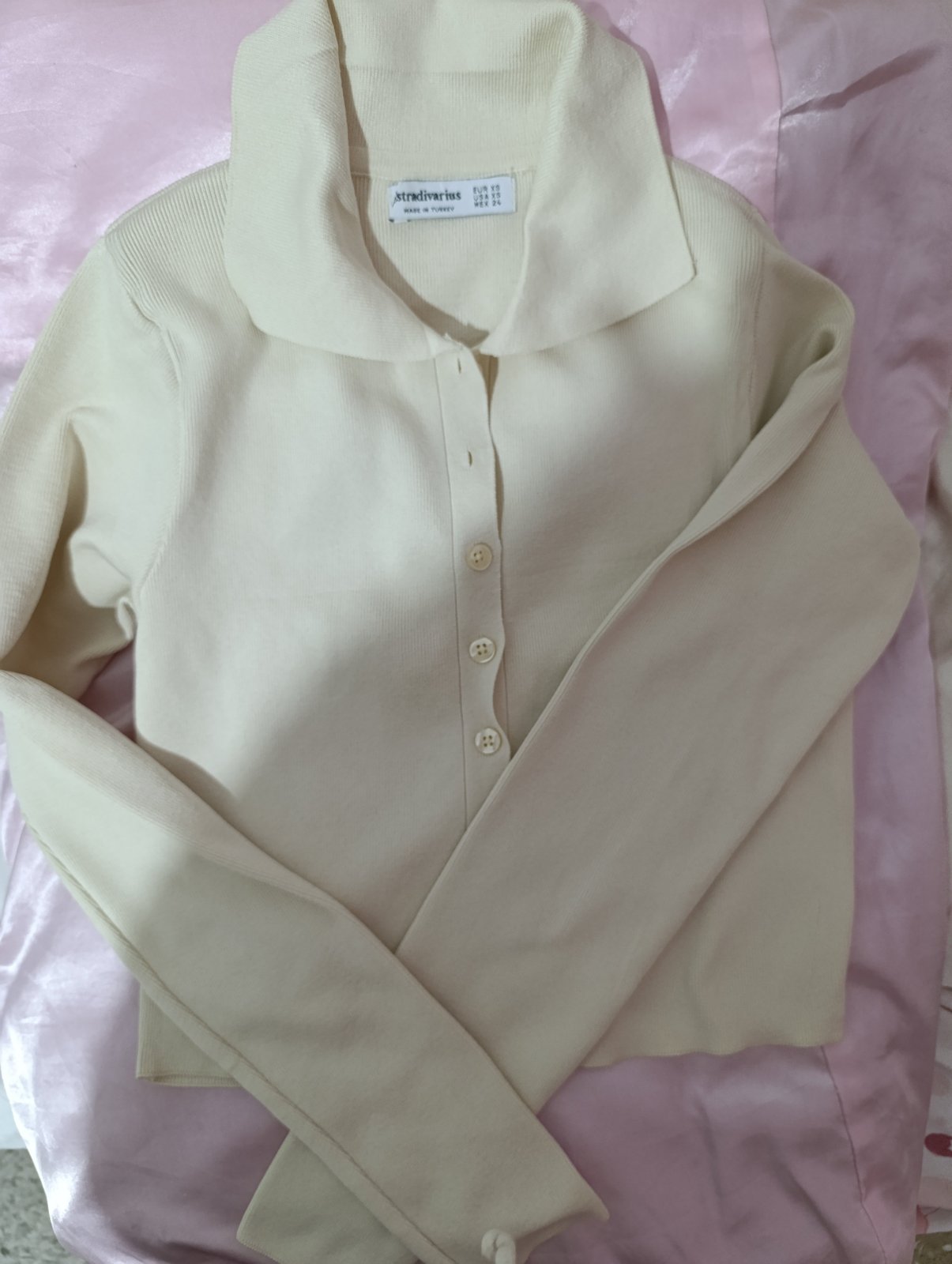 Gilet beige stradivaruis