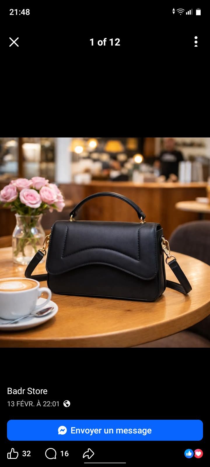 Sac à main  te5ou zouz theltha gratuite ta5tar el couleur l t7eb 3lih 