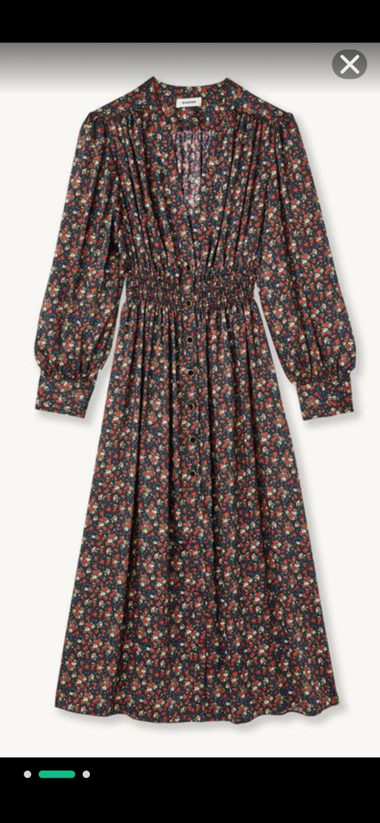 Robe en soie