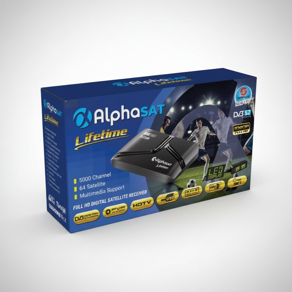 RÉCEPTEUR ALPHASAT LIFETIME + ABONNEMENTS ACS TV NOVA