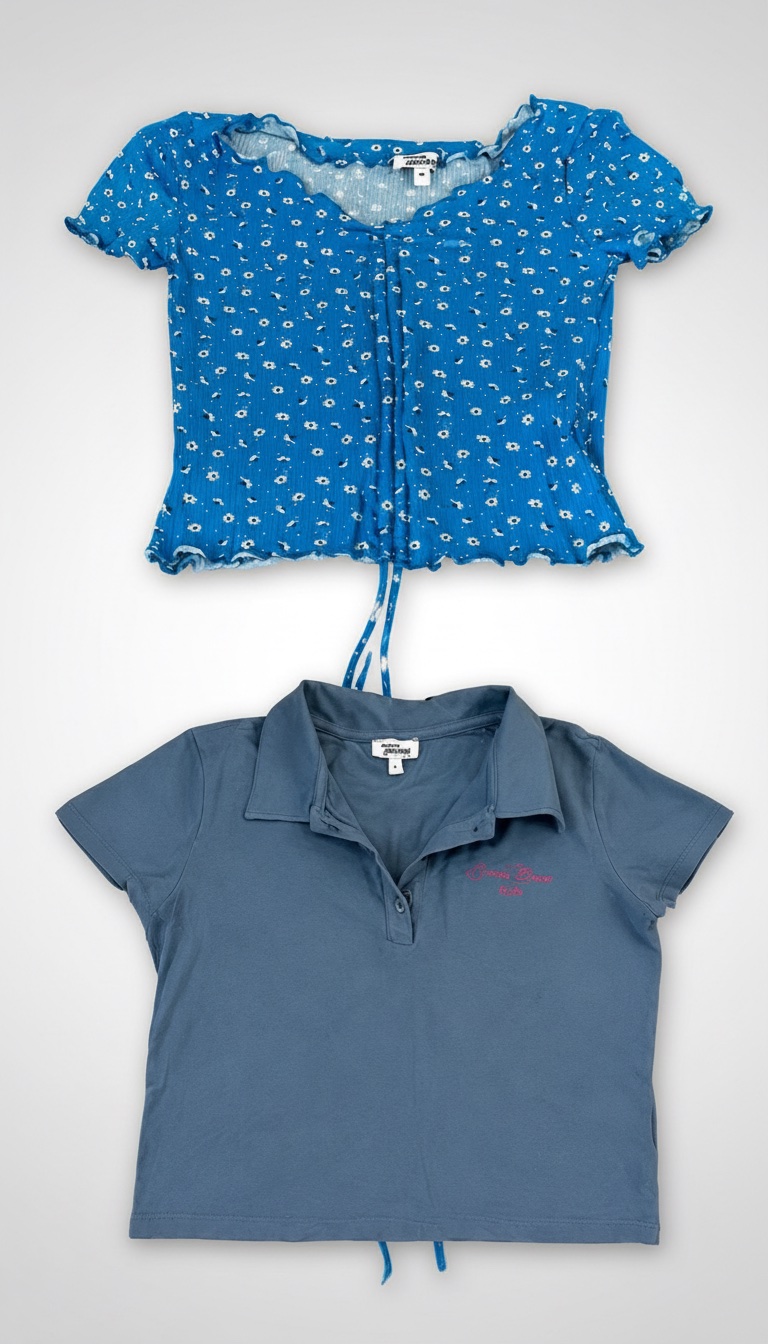 Deux crop top