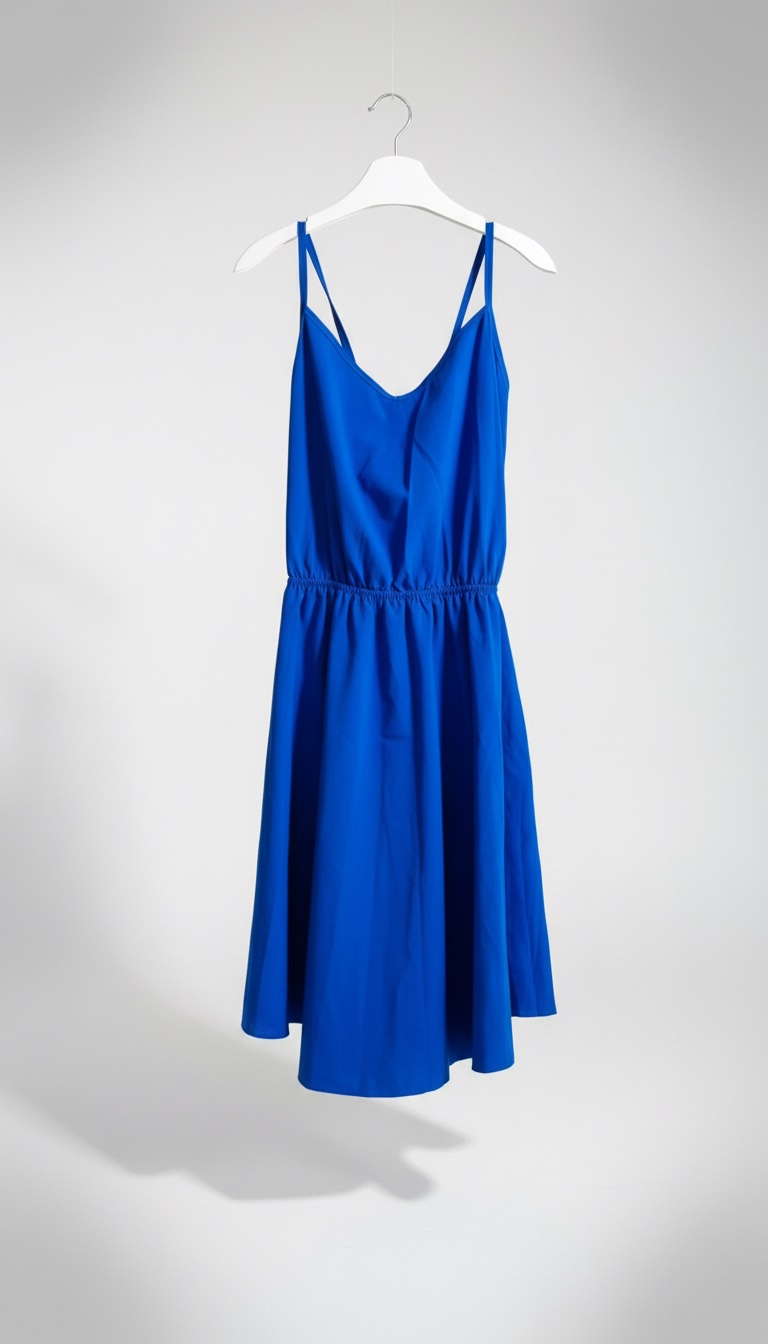 Robe effet satinée
