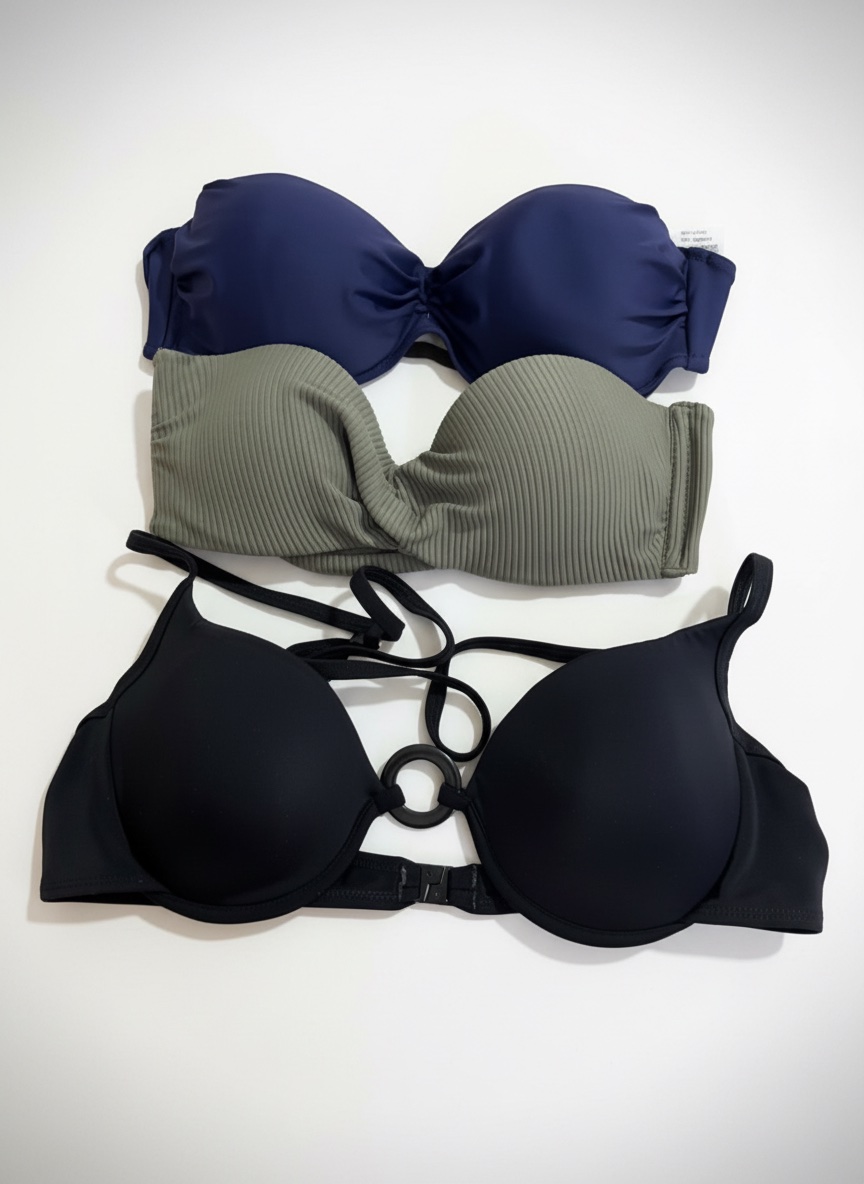 3 pièces de plage