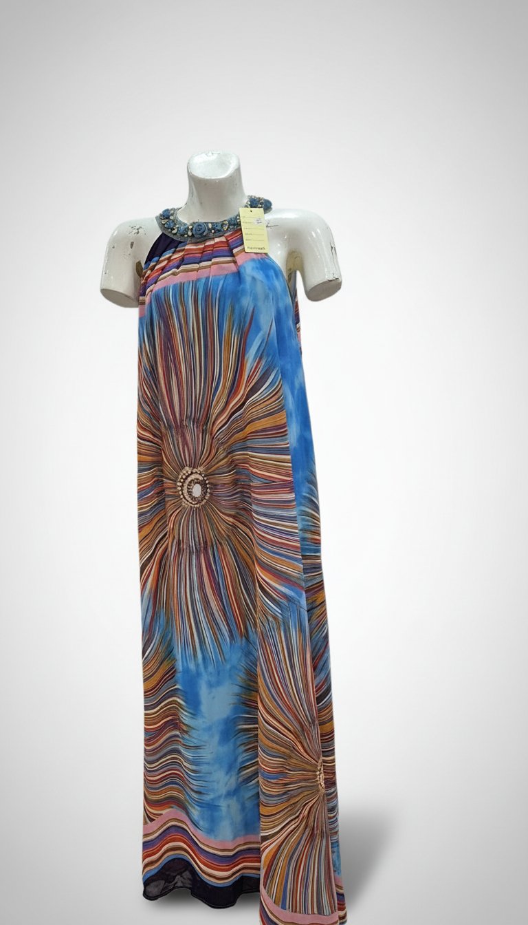 Robe mousseline 