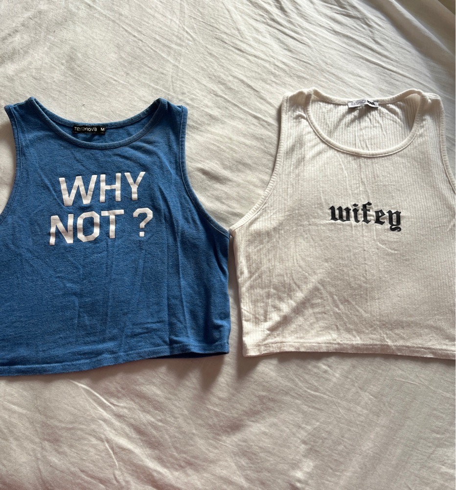 Lot de 2 tops