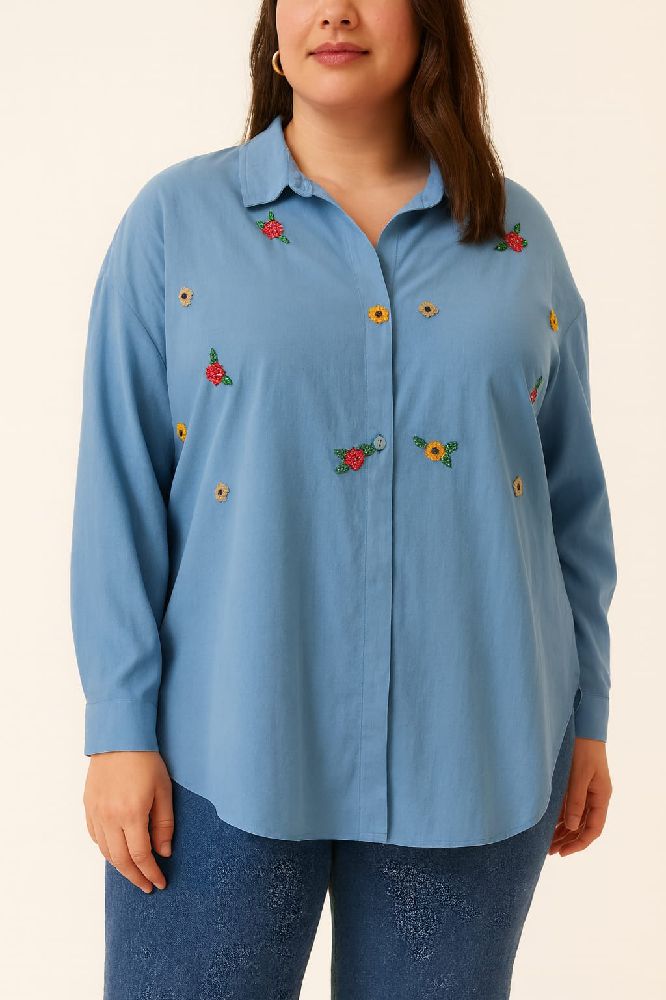 Chemise brodé 
