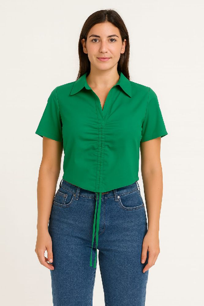Chemise croppe taille S 