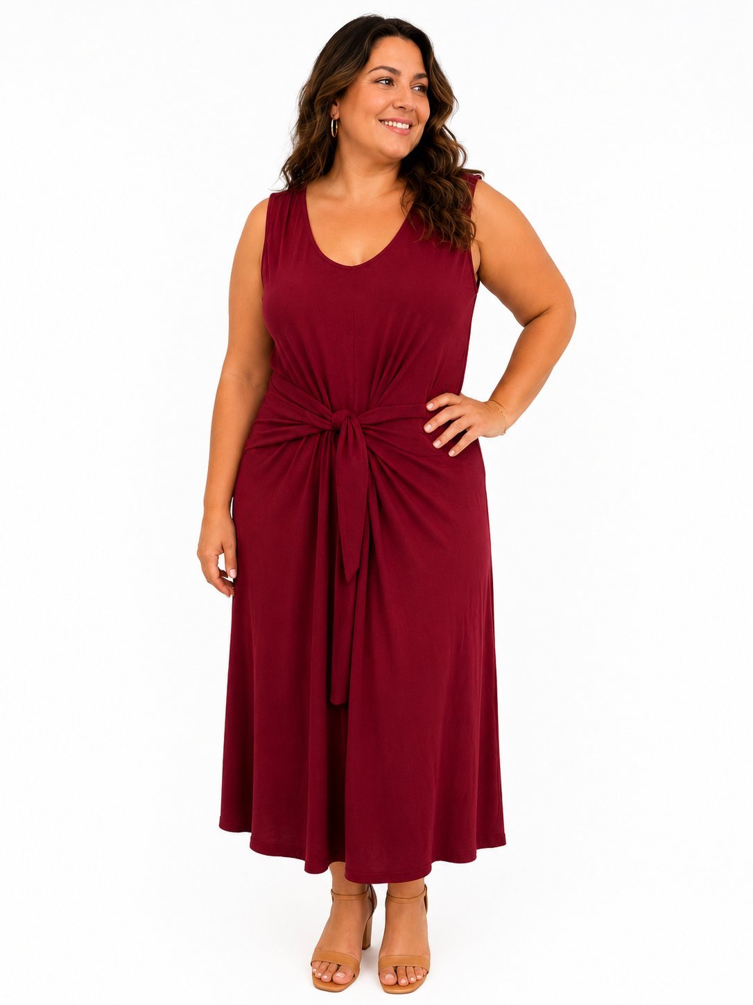 Robe rouge bordeaux T xl