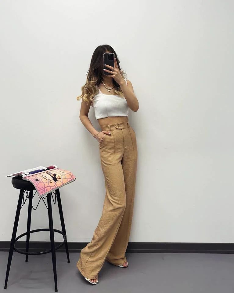 Pantalon camel