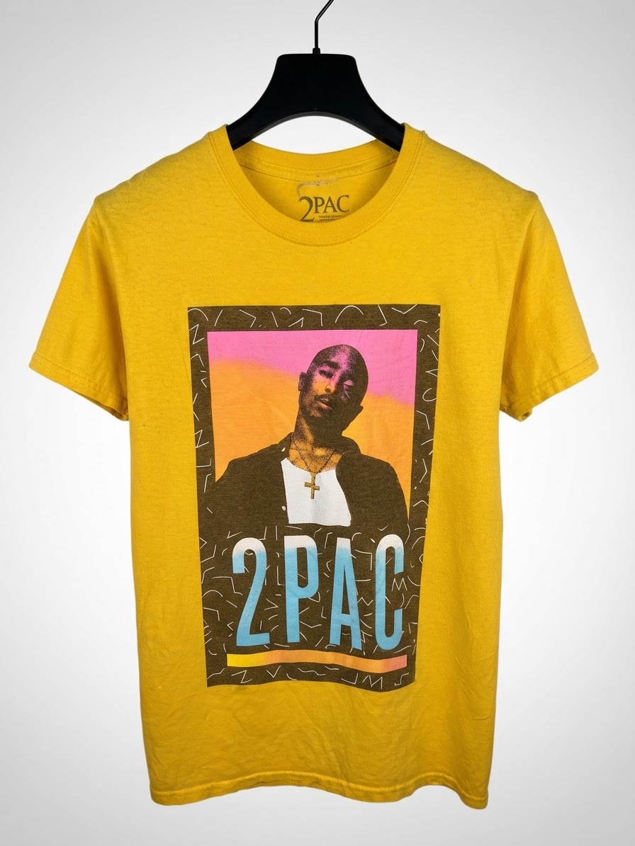 Tupac Graphic T-Shirt💛❤️‍🔥