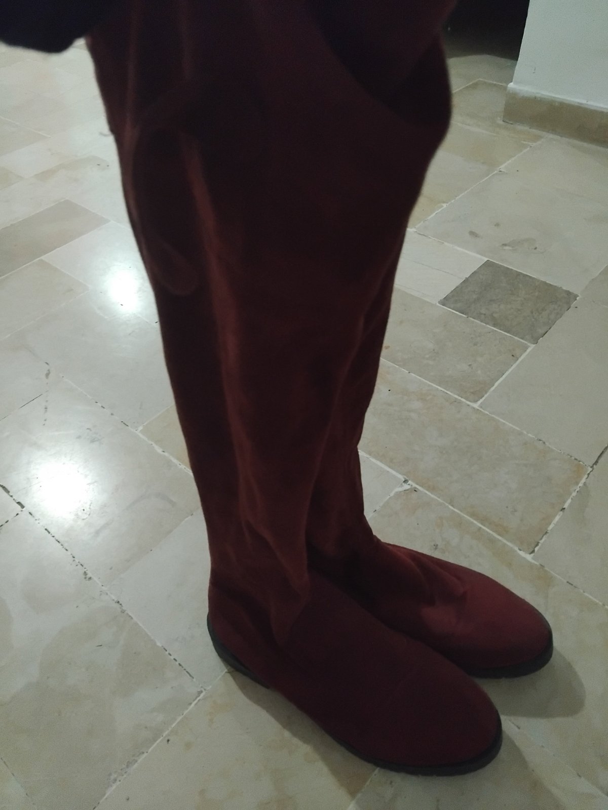 Cuissarde rouge 
