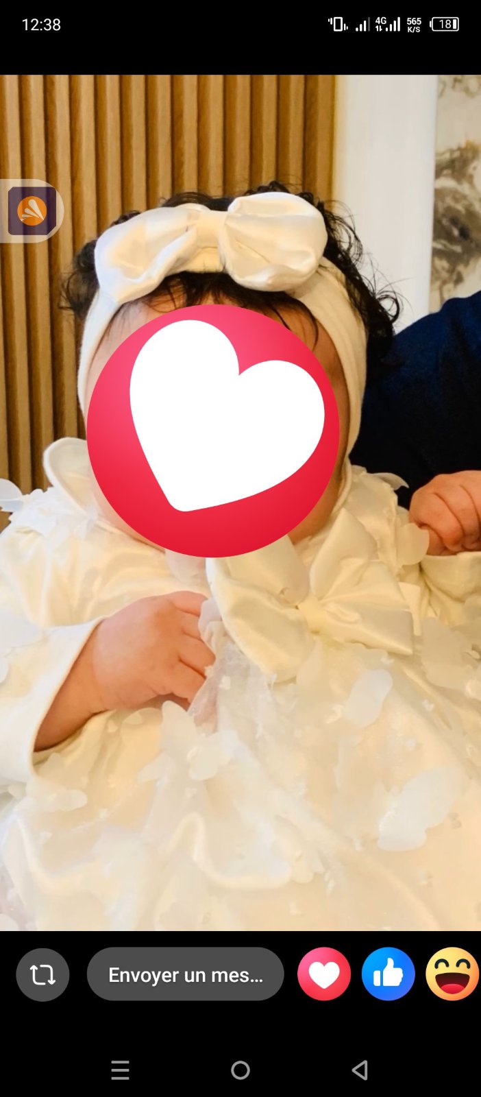 Robe bébé très chic 