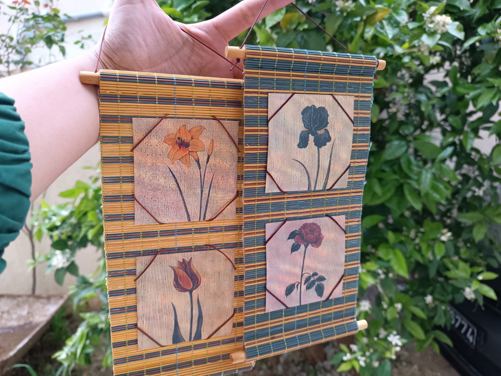 2 cadres bamboo 🌺